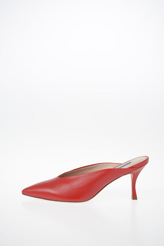 Leather LULAH Mules 8cm