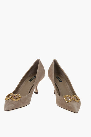 Pumps DG AMORE in Suede 8cm