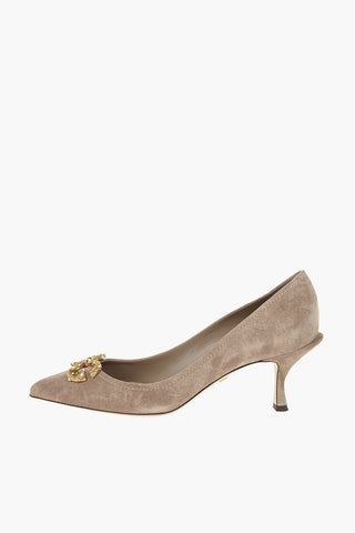 Pumps DG AMORE in Suede 8cm
