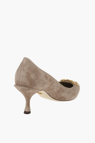 Pumps DG AMORE in Suede 8cm