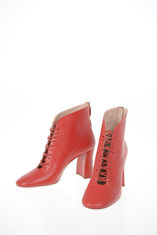 Stivaletti Allacciati 9cm
