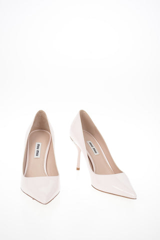Patent Leather Pumps with Jewel Detail 7.5cm