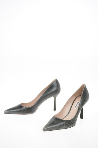 Pumps in Pelle Cracked 8.5cm