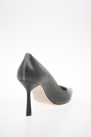 Pumps in Pelle Cracked 8.5cm
