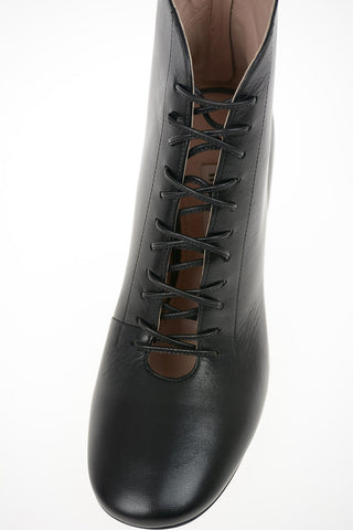 Stivaletti Allacciati 9cm