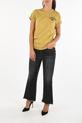 T-shirt with Embroidered Pocket