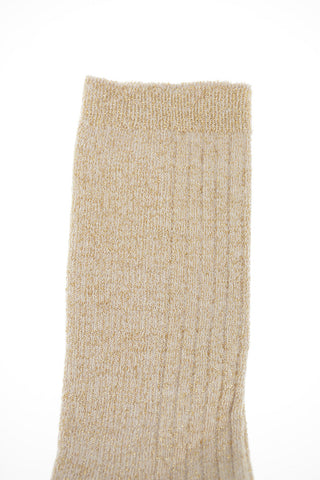 Cotton Blend Lurex Socks