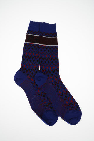 Virgin Wool Chevron Socks