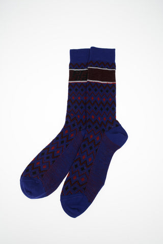 Virgin Wool Chevron Socks