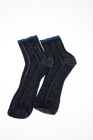 ribbed lurex BETH Socks