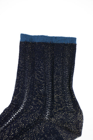 ribbed lurex BETH Socks
