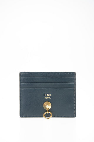 Two-Tone Leather Card Holder