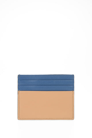 Two-Tone Leather Card Holder