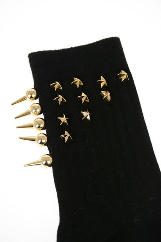 Cotton Studded Socks
