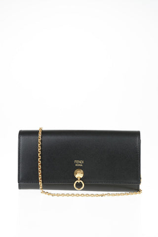 Chain Leather Wallet