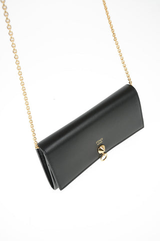 Chain Leather Wallet