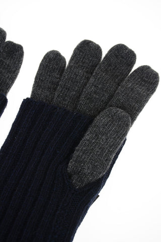 two-tone wool Gloves