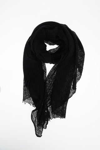 Cashmere Wool and Silk Scarf