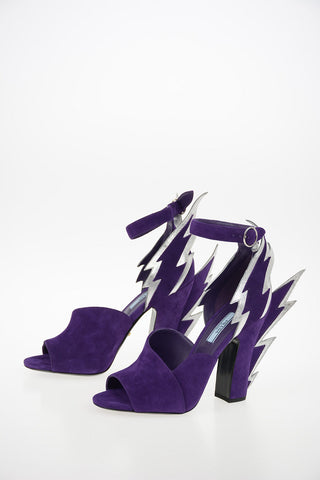 Suede Sandals 11cm