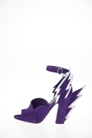 Suede Sandals 11cm