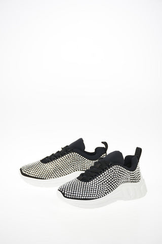 Sneakers con Applicazioni Gioiello