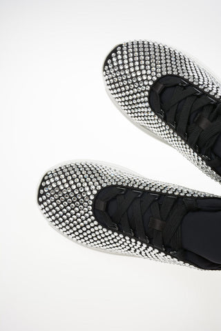 Sneakers con Applicazioni Gioiello