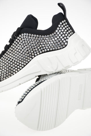 Sneakers con Applicazioni Gioiello