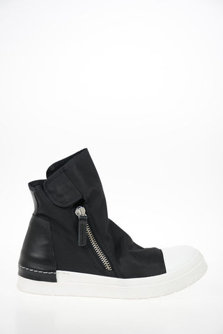 High Top Sneakers SKIN with Side Zip Closure