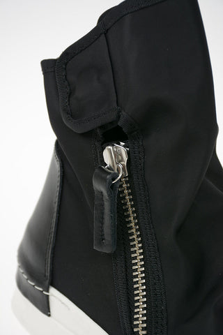High Top Sneakers SKIN with Side Zip Closure