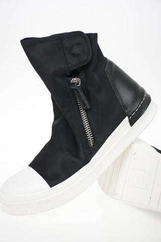 High Top Sneakers SKIN with Side Zip Closure