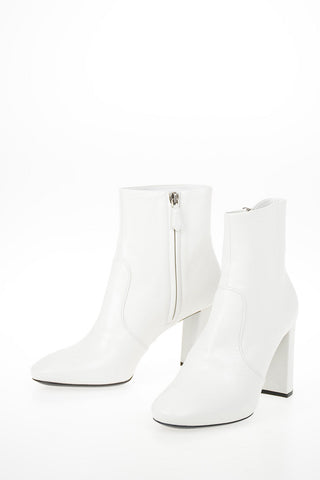 Leather Booties 8.5cm