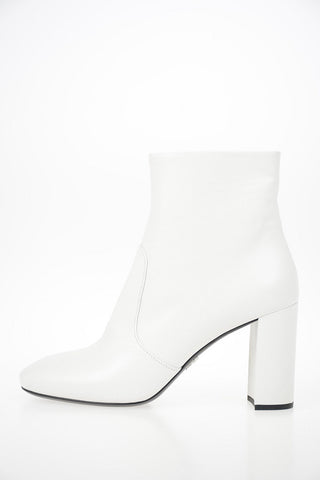 Leather Booties 8.5cm