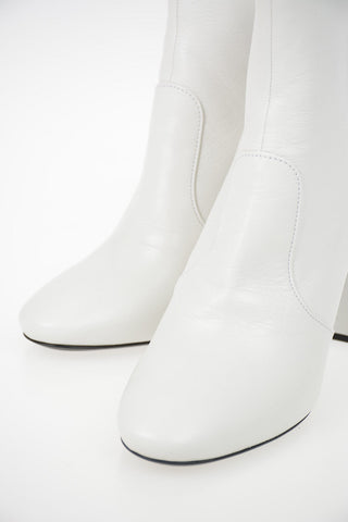 Leather Booties 8.5cm
