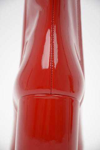 Patent Leather Booties 8.5cm