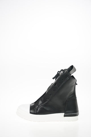 Leather SKIN High Top Sneakers