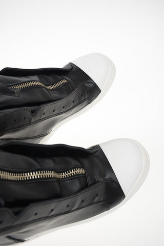 Leather SKIN High Top Sneakers