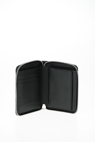 Zipped 3D Monogram Wallet
