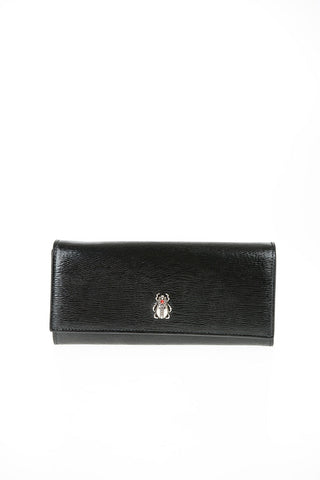 Leather Wallet with Logo