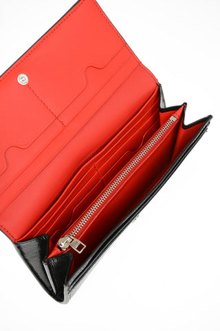 Leather Wallet with Logo