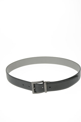 35mm Reversible Saffiano Leather Belt