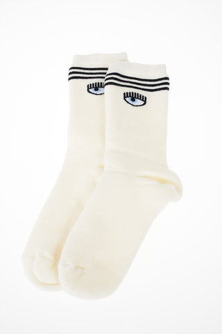 Logo Print Socks