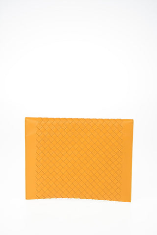 Three Pieces Set Leather Pochette