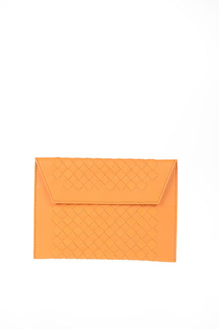 Three Pieces Set Leather Pochette
