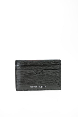 Leather Card Holder with Logo