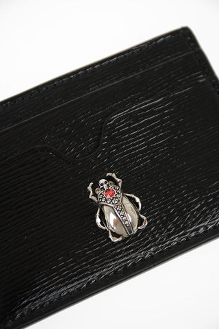 Leather Card Holder with Logo