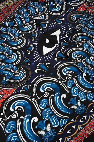 90x90cm Silk Print Foulard