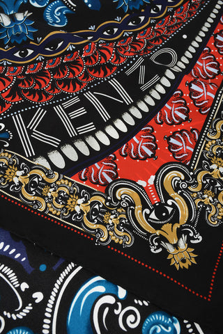 90x90cm Silk Print Foulard