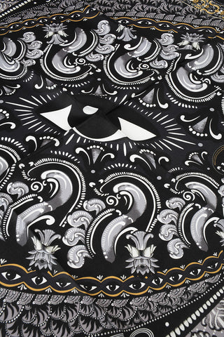 90x90cm Silk Print Foulard