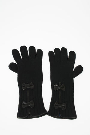 leather applications wool Gloves