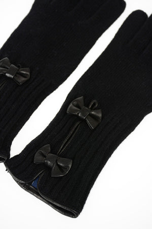 leather applications wool Gloves